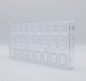 Preview: Mould "Double Hearts" 11g - 24pc